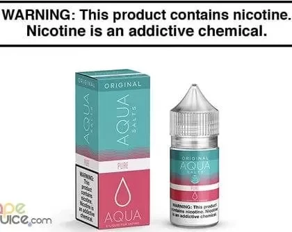PURE BY AQUA SALT 30ML - Vapejuice