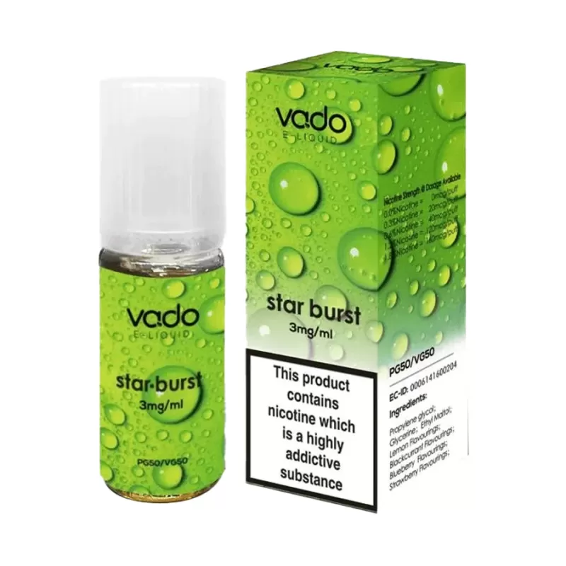 Star Burst E-Liquid 10ml by Vado