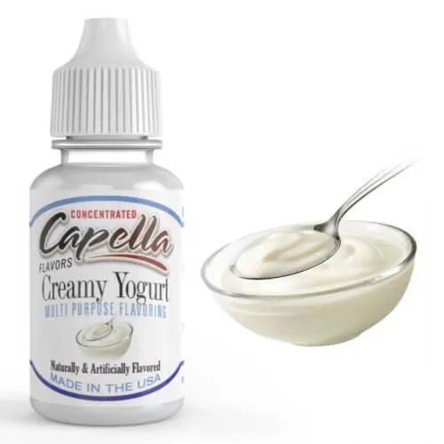Capella – Creamy Yogurt Flavor Concentrate – 15ml - Vape Store