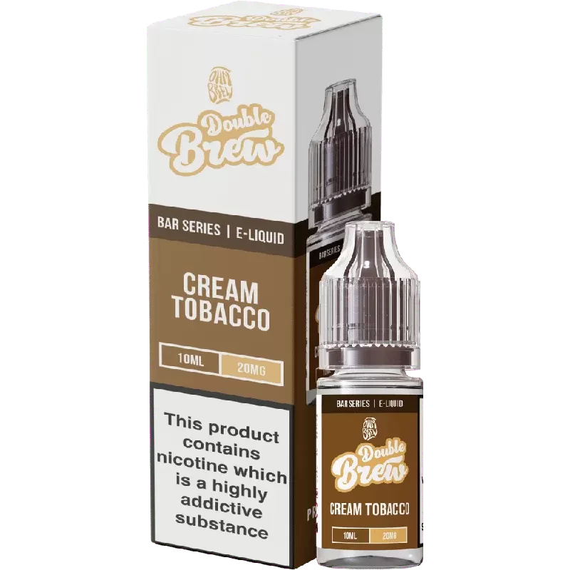 Ohm Brew Double Brew Nic Salt E-Liquid Cream Tobacco