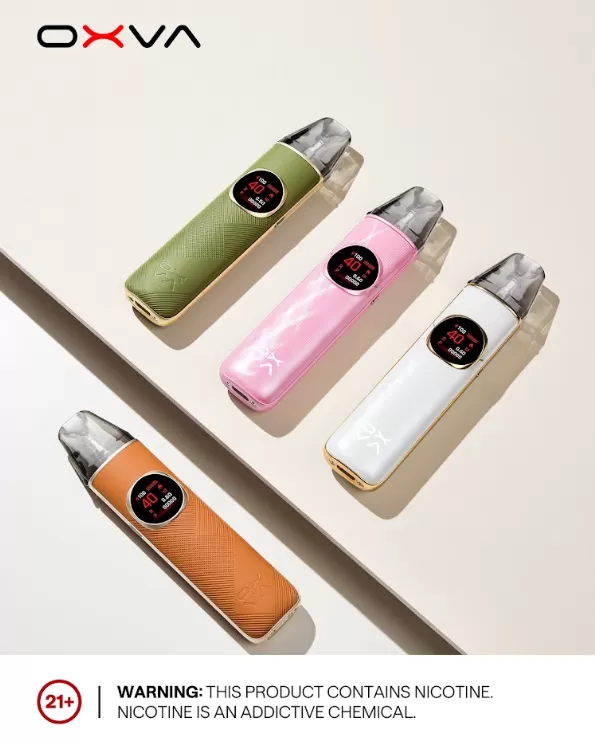 OXVA Nexlim 2 Pod Kit - Black Leather - Onlinevapegate - Image 2