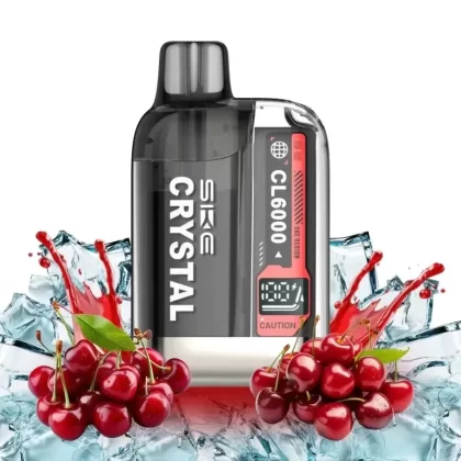 SKE Crystal CL 6000 Kit – Fizzy Cherry 20mg