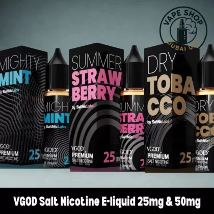 VGOD Salt Nicotine E-liquid 25mg & 50mg - Apple Bomb, Apple Bomb Iced; Vape Product, Vape Product