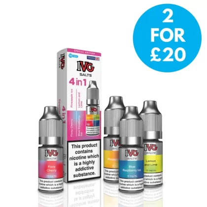 20mg IVG 4 In 1 Nic Salts - Vape Co
