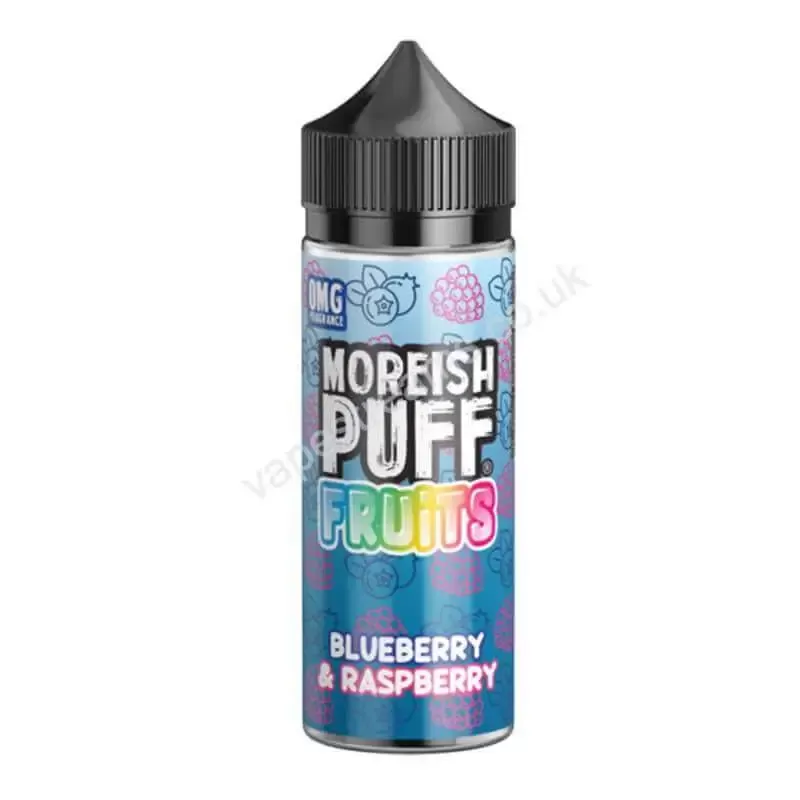 Blueberry & Raspberry E-Liquid Shortfill by Moreish Puff Fruits - Vapestreams Co