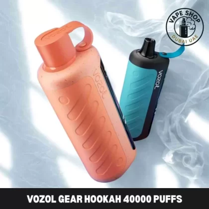 VOZOL Gear Hookah 40000 Puffs Disposable Vape 5mg Buy in Dubai - 10PCS-1BOX, 1PCS-1PACK; Berry Ice, Berry Mint