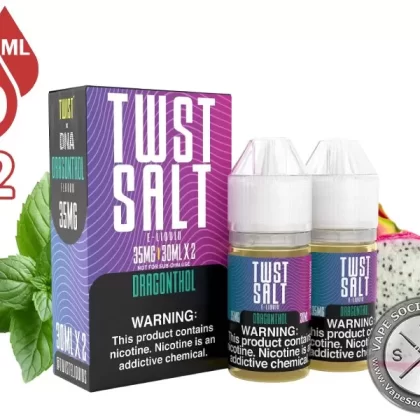 Dragonthol by Twist Salt 60ml - Vape Product, Vape Product