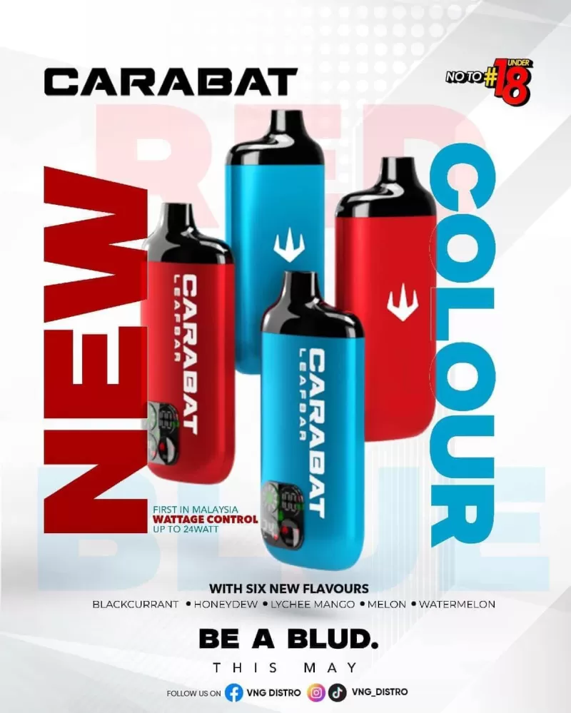 Carabat Leafbar 15000 Puffs - Cartridge Only / Watermelon Apple - Image 2