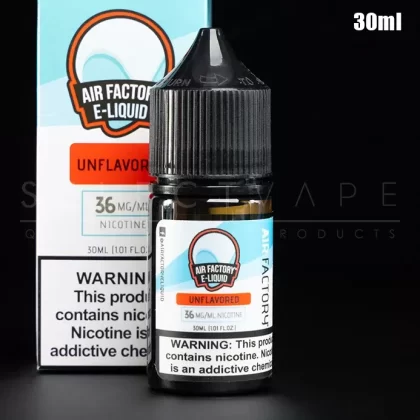 Air Factory – Unflavored Nic Salt 30ml