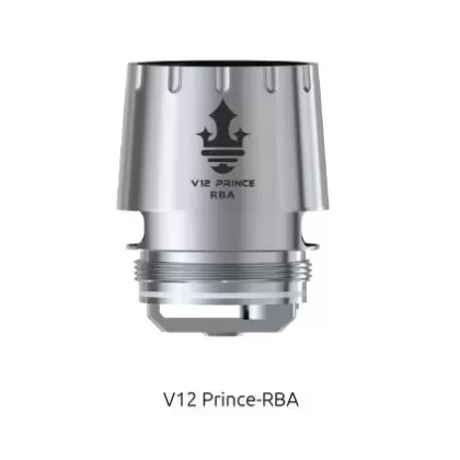 1PCS-PACK Smok V12 Prince RBA Dual Coil 0.25 Ohm - Vapormo
