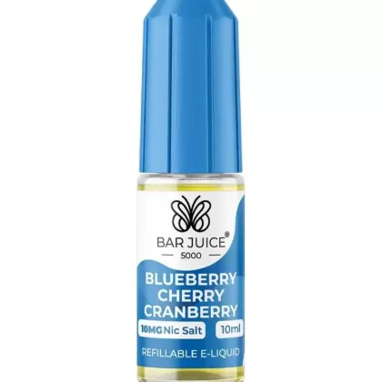 Bar Juice 5000 Blueberry Cherry Cranberry Nic Salt Vape Juice - 10mg