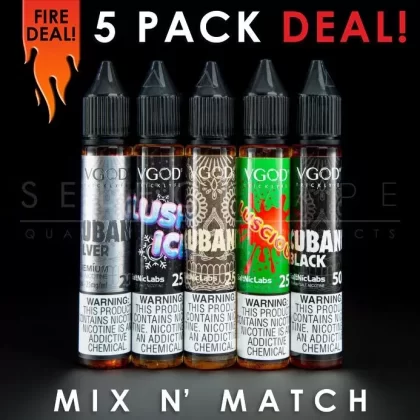 VGOD SaltNic – Mix and Match (5 Pack) 150ml