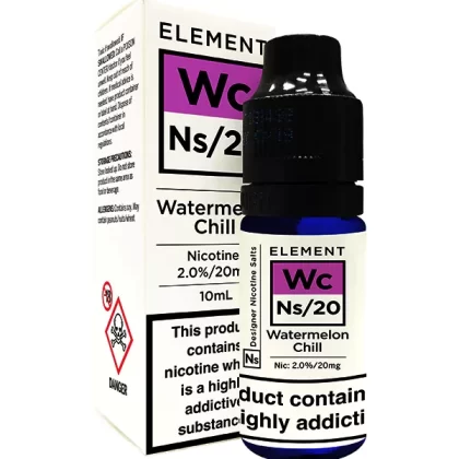 Element Salt NS20 Watermelon Chill Nic Salt E-Liquid - 10mg