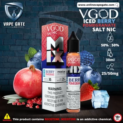 VGOD Iced Berry Pomegranate Salt Nic - 30ml
