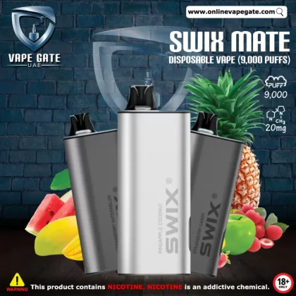 Swix Mate Disposable Vape (9,000 Puffs) - Strawberry Watermelon / 20 mg