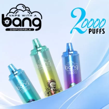 Bang Blaze 20000 Puffs | 0%-5% strength, 25mL, bulk disposable vape - Aiviouvapes