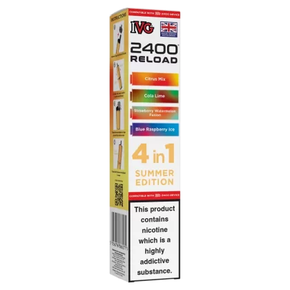 Summer Edition IVG 2400 Refill Pods - 20mg - Vape Product