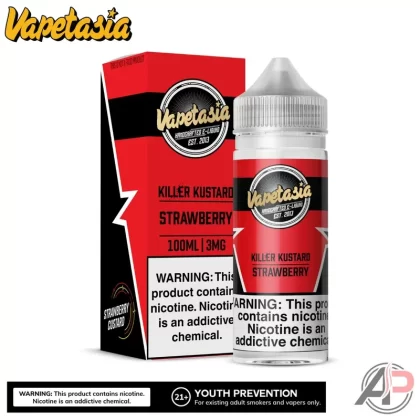 Vapetasia Killer Kustard Strawberry 100mL E-Liquid - Vape Product, Vape Product (8AA5E5)