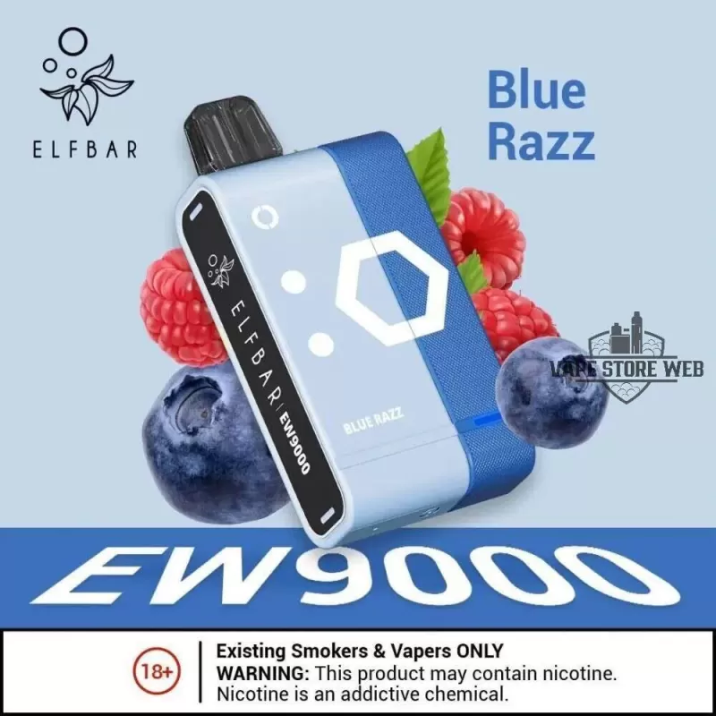 Elfbar EW9000 Puffs - Strawberry Ice, Watermelon Ice
