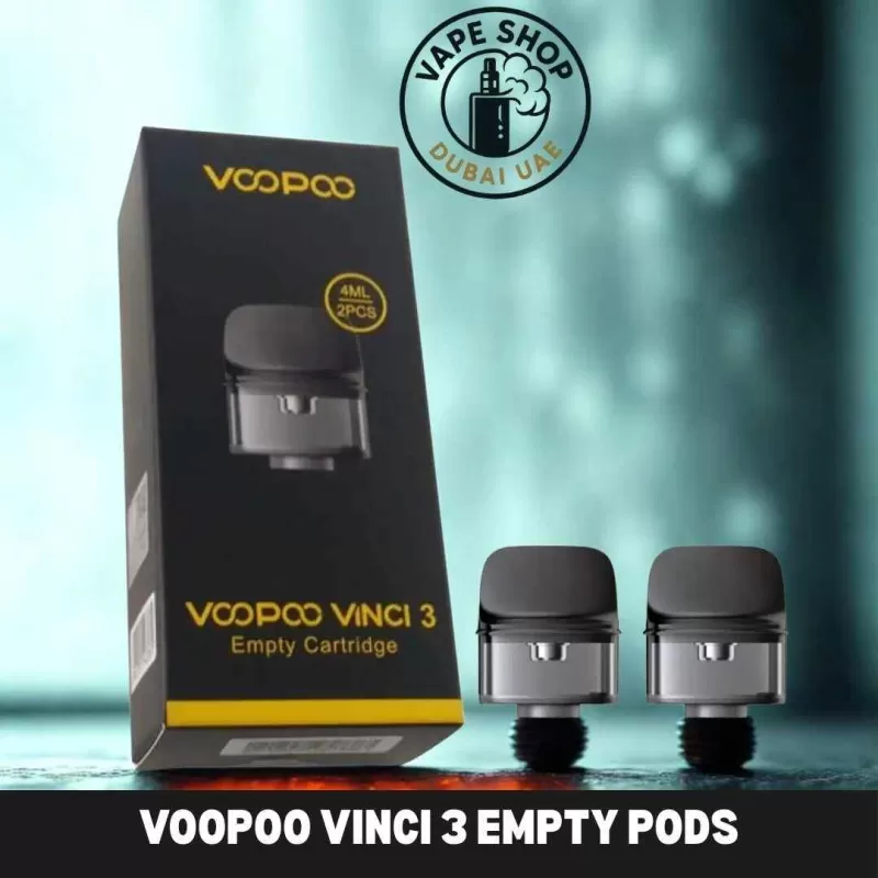 VOOPOO Vinci 3 Empty Pods 4ml Replacement Pod Cartridge in Dubai, UAE - Vapeshopdubaiuae