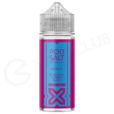 Blue Razz Cherry Blast Shortfill E-Liquid by Pod Salt Nexus 100ml