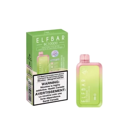 Elf Bar (BC 10K) Strawberry Kiwi Ice Disposable Vape