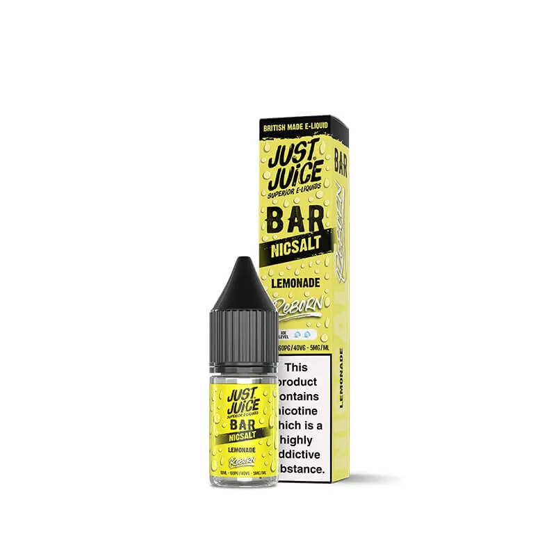 Just Juice Reborn Lemonade 10ml Nic Salt E-Liquid - 5mg