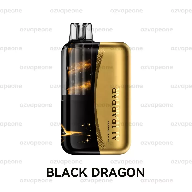ALIBARBAR SWIRL 13000 PUFFS – Black Dragon - Ozvapeone