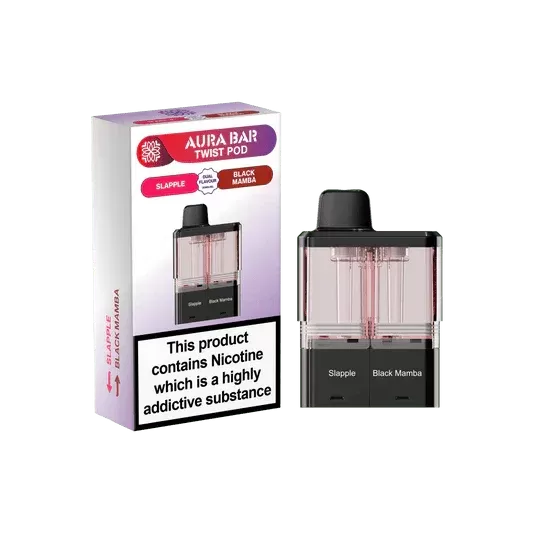 Crystal Prime Twist 40K Prefilled Pods - Fizzy Cherry / Blue Razz Cherry - Image 2