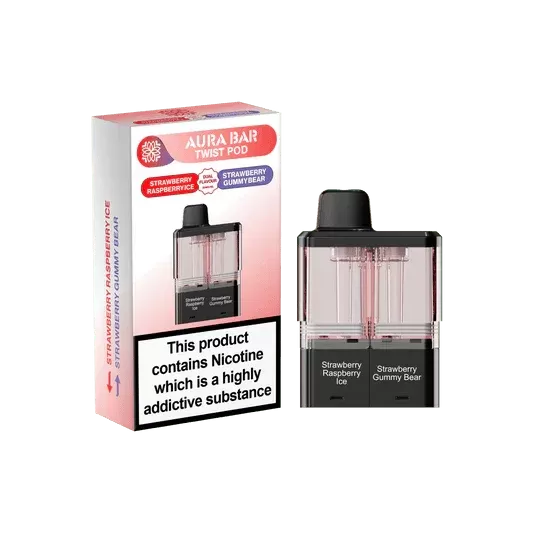 Crystal Prime Twist 40K Prefilled Pods - Fizzy Cherry / Blue Razz Cherry - Image 3