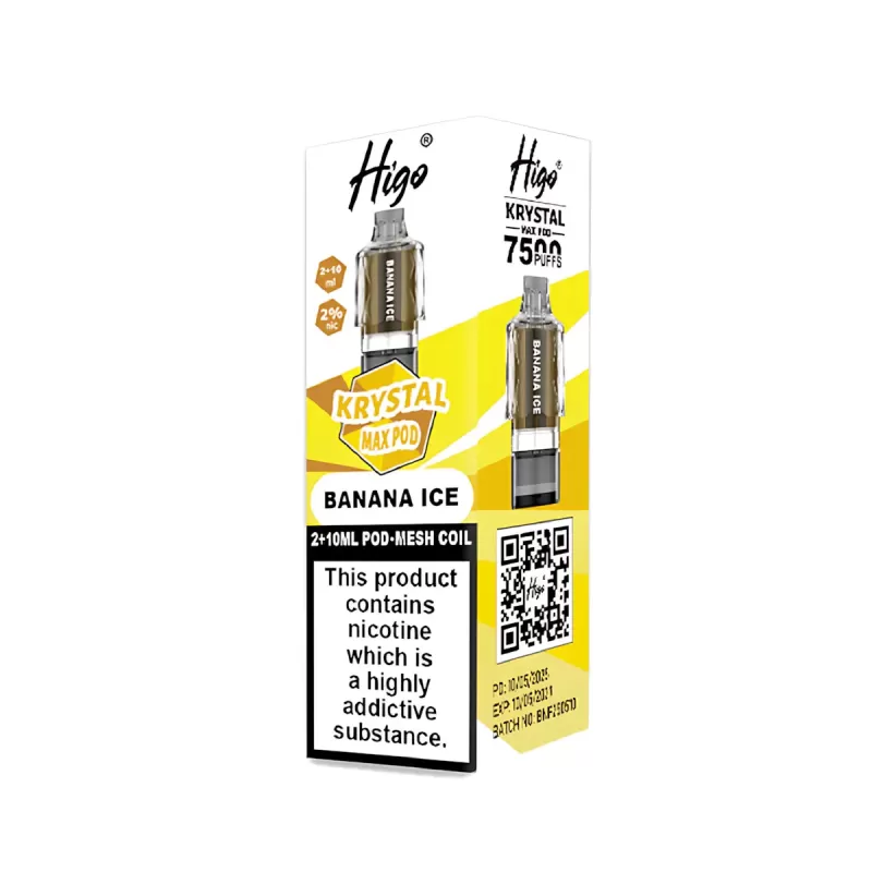 Higo Krystal Max 7500 Prefilled Pods - Cherry Ice - Image 2