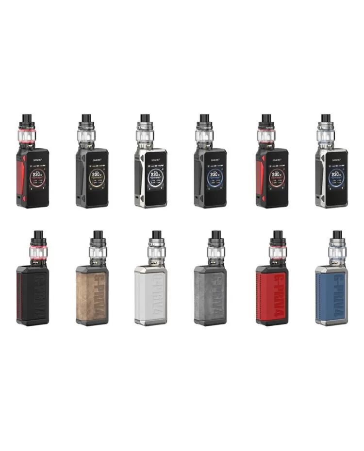 SMOK G-Priv 4 230W TFV18 Mini Kit - Beige White, Black