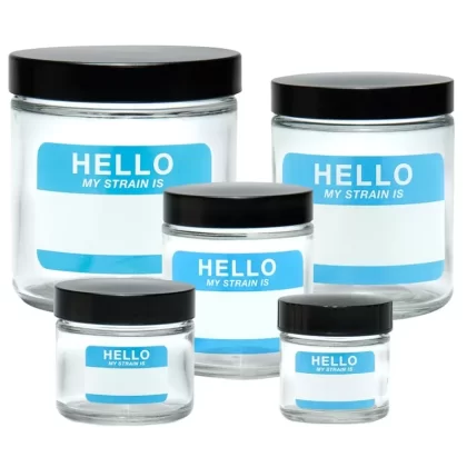 420 Science Clear Screw Top Jar