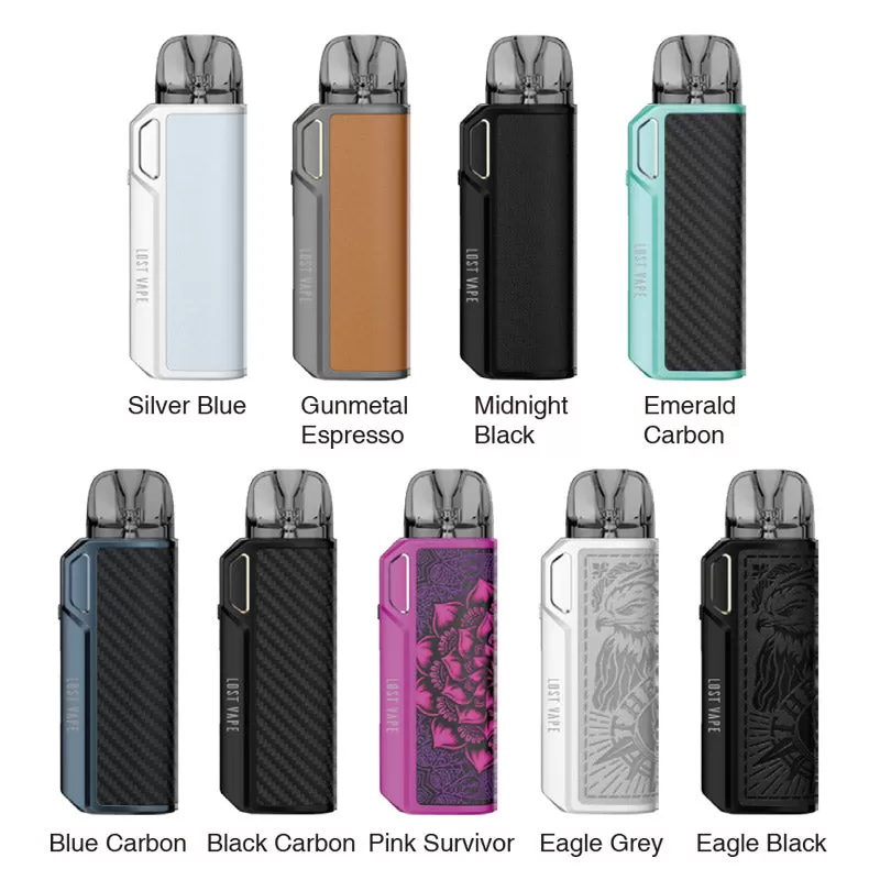 Lost Vape Thelema Elite 40 Pod Kit 1400mAh - Gunmetal Espresso - Image 2
