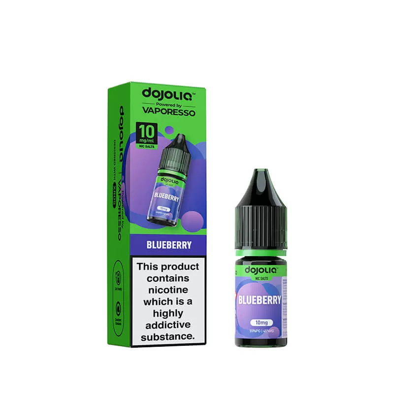 DojoLiq Blueberry 10ml Nic Salt E-Liquid by Vaporesso - 20mg