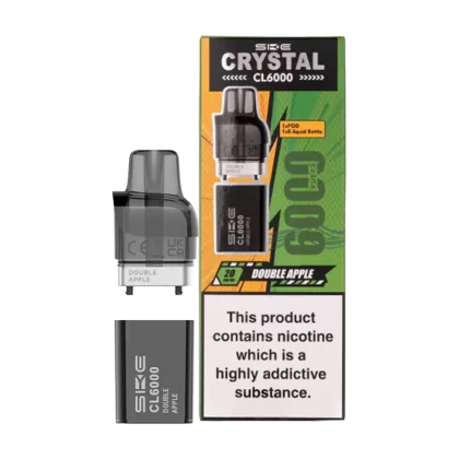 Double Apple SKE Crystal CL6000 Pods - Ecigwizard