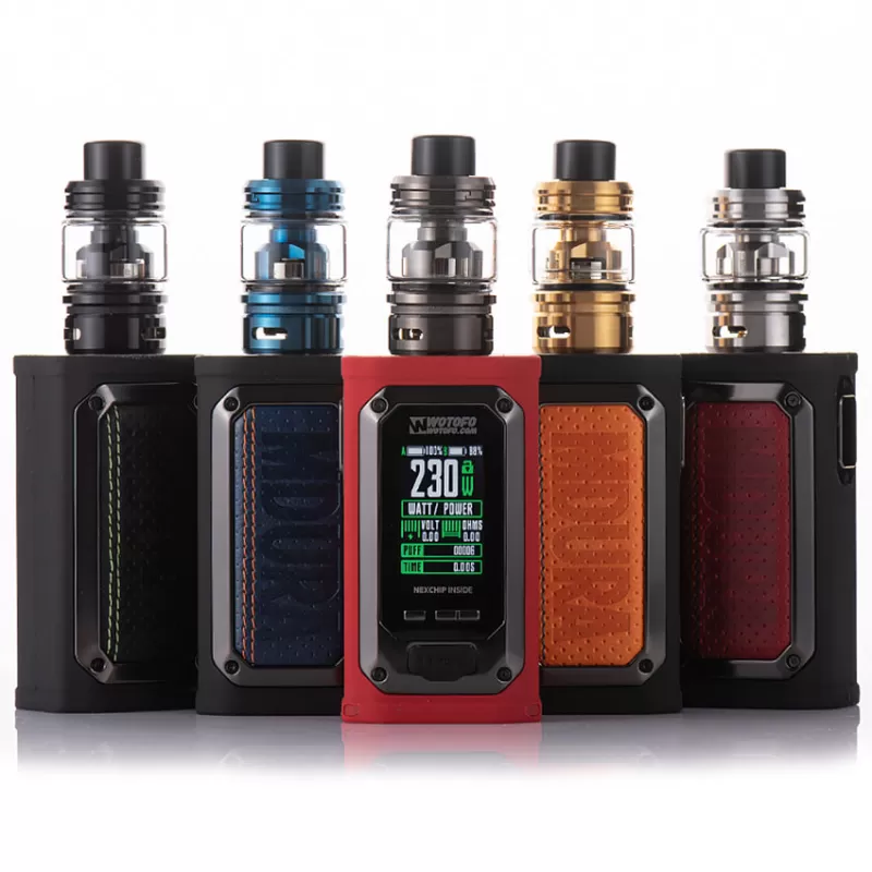 Wotofo MDura Pro 230W Kit with nexMESH Pro Tank Atomizer 6ml - Retro Red