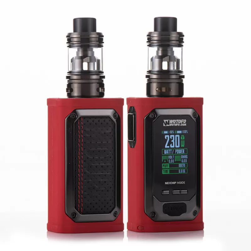 Wotofo MDura Pro 230W Kit with nexMESH Pro Tank Atomizer 6ml - Retro Red - Image 3