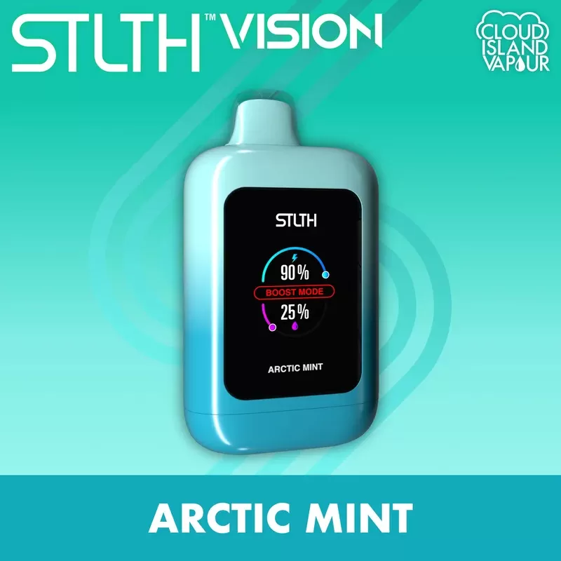 STLTH VISION Disposable Vape – Arctic Mint