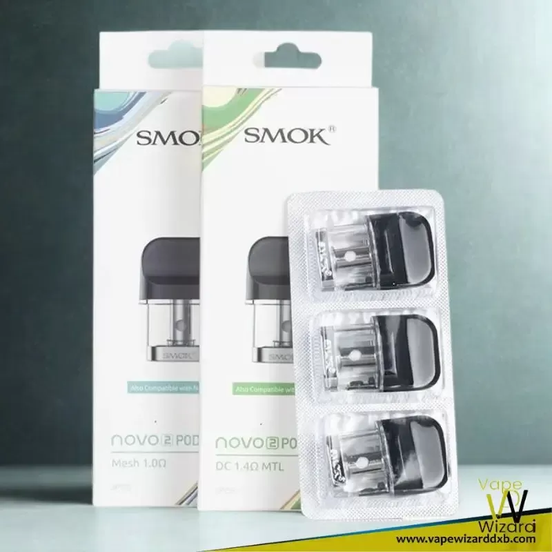 Smok Novo 2 Replacement Pods - Vapewizarddxb