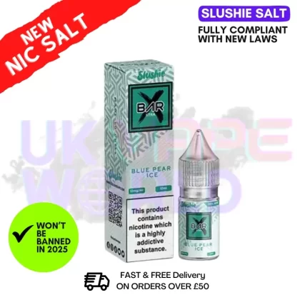 Slushie Salts Xtra Blue Pear Ice E Liquid