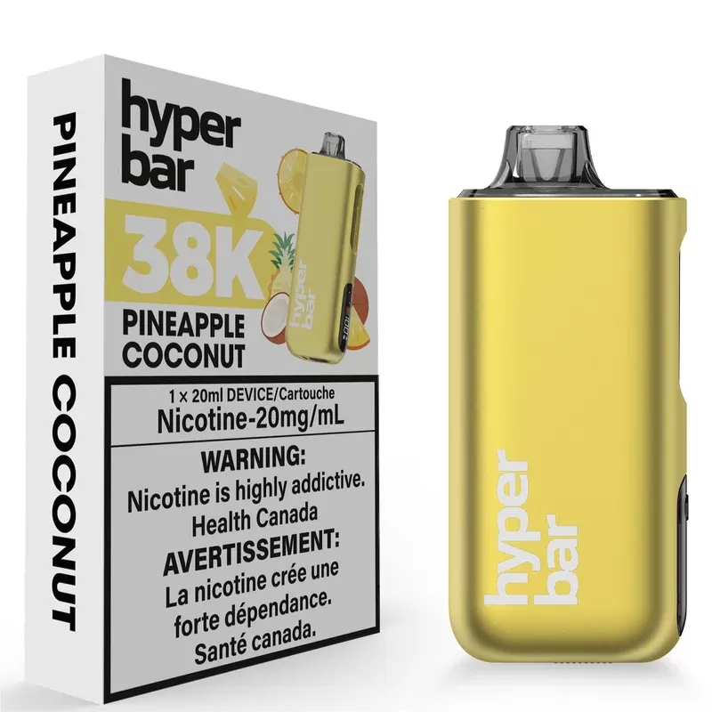 Hyperbar BE38000 Disposable Vape – Pineapple Coconut
