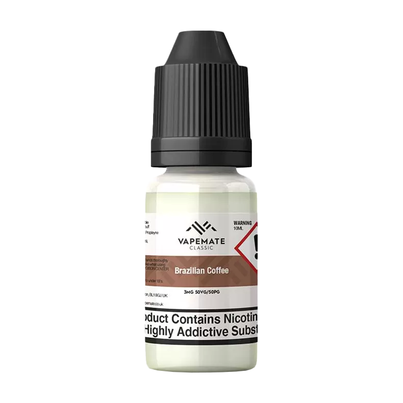 Vapemate Classic Brazilian Coffee 10ml - 70VG / 30PG / 6mg - Vapeshop Co