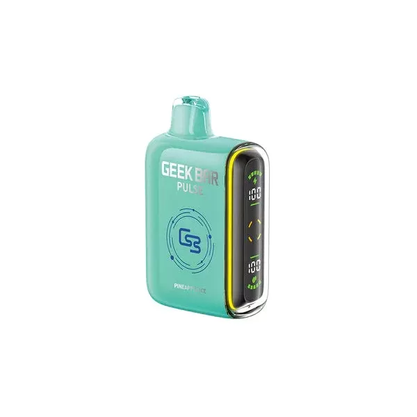 Geek Bar Pulse Disposable Vape – 9000 Puffs – Pineapple Ice