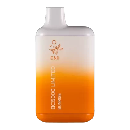 Sunrise BC5000 - Consumer; Vape Product; 10 Pack, Single