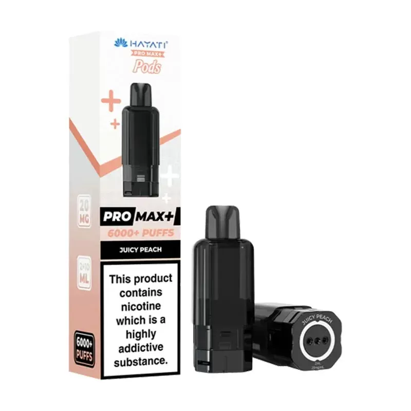 Hayati Pro Max Plus 6K Replacement Pods - Strawberry Cherry Cranberry