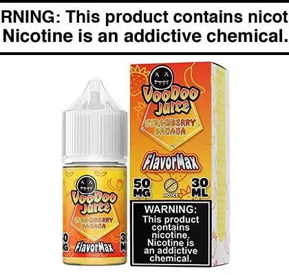 STRAWBERRY BANANA BY VOODOO JOOS FLAVORMAX SALTS 30ML - Vapejuice