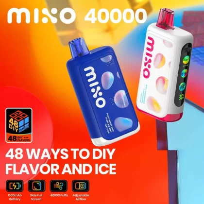 FreeMax MIXO 40,000 Puff Disposable Vape - Apple/Grape Ice, Green Apple/Red Apple Ice