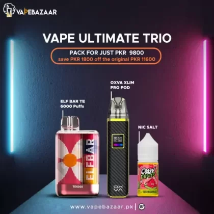 Elf Bar, Oxva Xlim Pro Pod & Nic Salt – Only PKR 9,800! 🔥 | Act Fast, Limited Time ⏳
