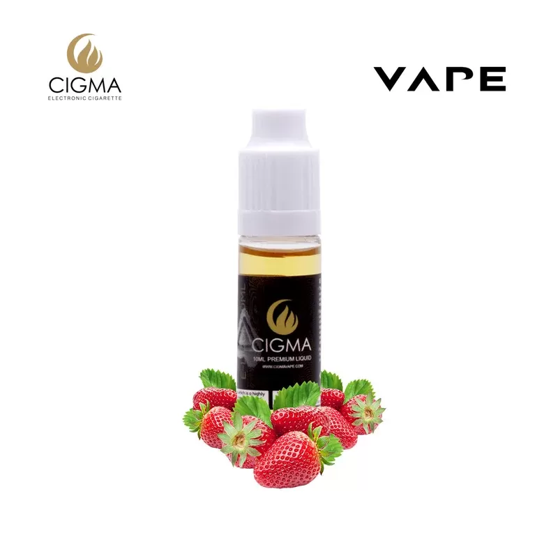 Cigma e-Liquid – Strawberry 12mg 10ml Bottle | Cigee